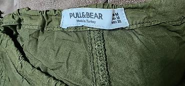 crop geyim: Şalvar, PULL&BEAR, M, rəng - Yaşıl — 6