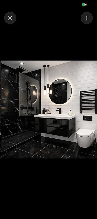 iç dizayn ev: Məhsul: Hamam üçün dizayn və təmir xidmətləri Təsvir: - Müasir — 4