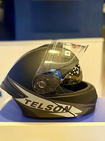 moto kaski: Moto dəbilqə – TELSON, integral tip - Twin Shield System: daxili — 3