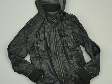 Jackets: Leather jacket for men, S (EU 36), condition - Good
