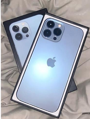 iphone orginal: IPhone 13 Pro Max, 128 GB, Sierra Blue, Kredit — 1