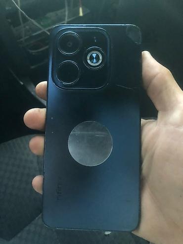 Realme 128 GB, rəng - Göy, Barmaq izi