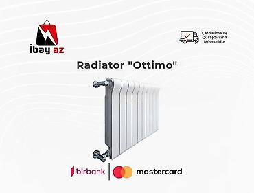 Radiator "Ottimo" ✅ Təzyiq: 16 bar ✅ Hündürlük: 598 mm ✅ Qalınlıq
