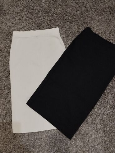 kožna pencil suknja: One size, Mini, bоја - Crna