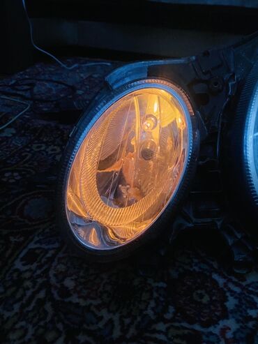 Faralar: Sol, Yaxın və uzaq vuran işıqlar Mercedes-Benz — 5