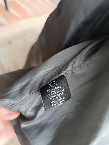 ps sakoi snizenje: Leatherland kožna moto jakna – siva, “washed” efekat - Materijal — 8