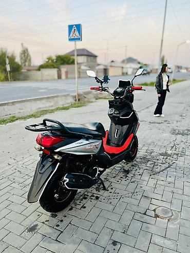 mr moto: Вложения передний тормоз Скутер (мопед) спортивного стиля, 2‑местный — 6