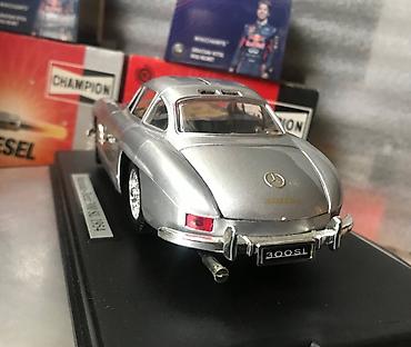 Avtomobil modelləri: Коллекционная модель Mercedes-Benz 300SL Coupe W198 Silver 1954 — 16