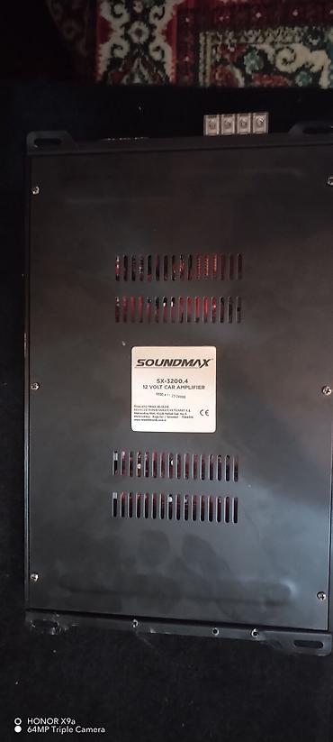 soundmax 5500: Soundmax SX-3200.4 avtomobil gücləndiricisi - Model: Soundmax — 2