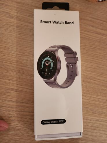 smart saat dt7: Yeni, Kəmər, Samsung, Silikon, rəng - Gümüşü