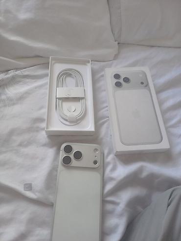 Apple iPhone: IPhone 15 Pro, Новый, 256 ГБ, White Titanium, Коробка, 100 % — 1