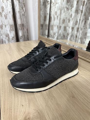 dutti: Мужские кроссовки, 39, 39.5, 40, Massimo Dutti, Б/у, цвет - Черный, Самовывоз — 1