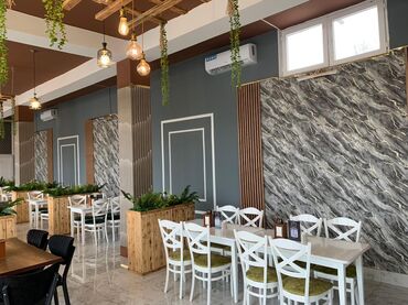 Restoran, kafelər: Hazır restoran satılır. Hal hazırda fəaliyyətdədir. Yeri tam — 8