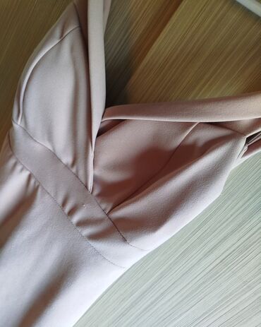 zara haljina od tvida: One size, color - Pink, Cocktail, With the straps