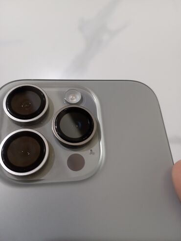 телефон айфон 11 бу: IPhone 15 Pro, Колдонулган, 128 ГБ, Natural Titanium, Коргоочу айнек, 87 %