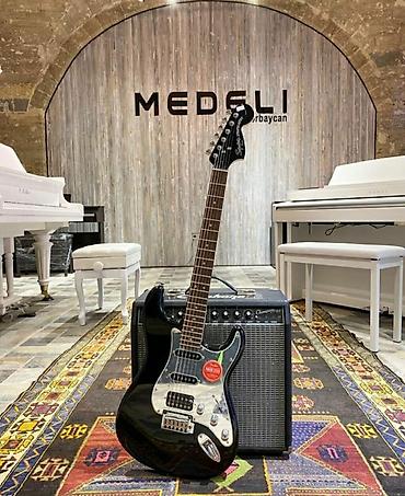 fender gitara: FENDER Stratocaster HSS İstehsal: İndoneziya Ünvan: Nizami küçəsi — 1