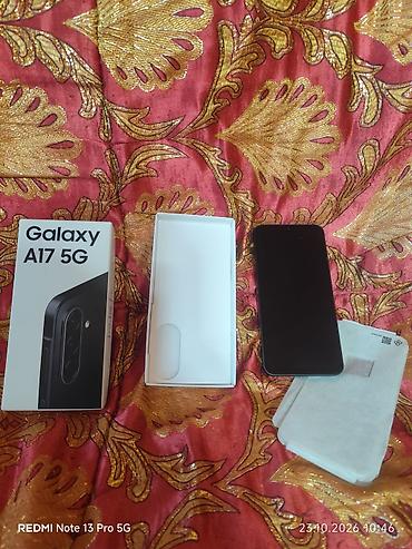 hacker nout: Samsung Galaxy A17, Новый, 128 ГБ, цвет - Черный, 2 SIM — 1