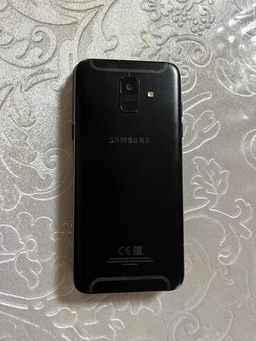 Samsung: Samsung Galaxy A6, 32 GB, түсү - Кара, 2 SIM