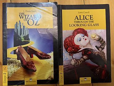 Satılır: 4 ədəd kitab toplusu 1) The Wizard of Oz – L. Frank Baum -