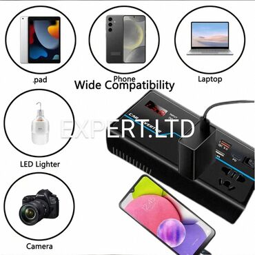 İnverterlər: Yeni Inverter, 100-300 Vt, 12 - 220 volt, Rayonlara çatdırılma — 8