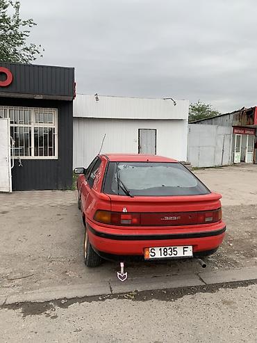 нанесение: Mazda 323: 1990 г., 1.6 л, Механика, Хэтчбэк — 1
