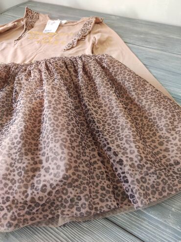 Платья: Детское платье, цвет - Коричневый, Новый — 10