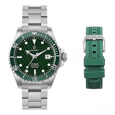 Ručni satovi: Boderry BDA007T SEATURTLE OCEAN - 40mm - Zelena - Titanium — 13