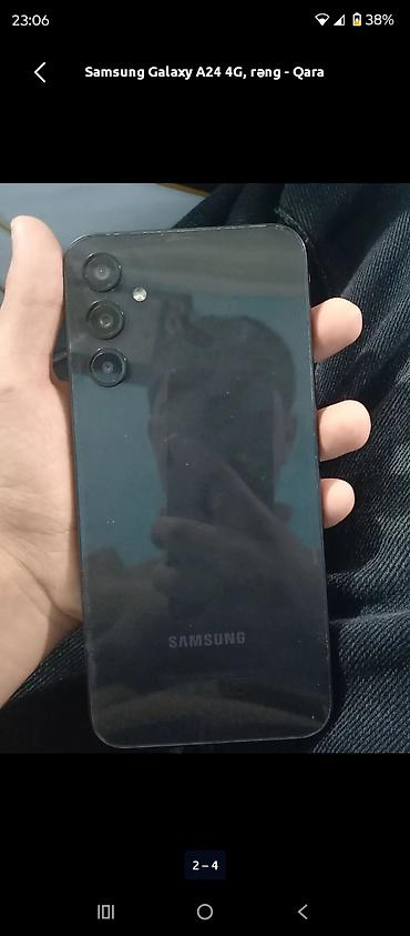 4g: Samsung Galaxy A24 4G, rəng - Qara — 1