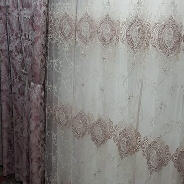 Pərdə və tüllər: Türkiyə istehsalı pərdələri - 1 metrəsi 15 - 20 - 25 manat, Modern — 8