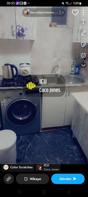 Uzunmüddətli kirayə mənzillər: Ev satiram.1 otag.her seraiti var.kamunallari var.su dımıdır. 45 — 5