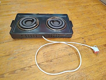 çorek bişiren: Elektrik sobası Stolüstü, 2 gözlü, İşlənmiş — 4