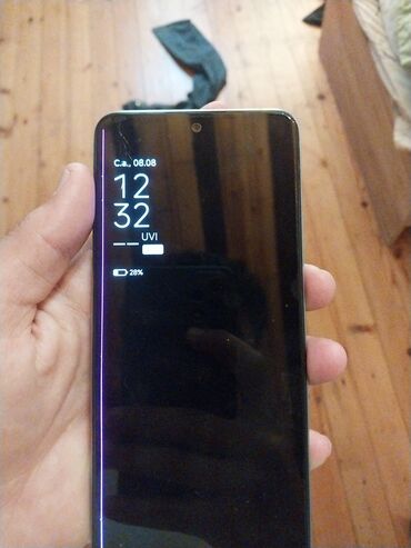 telefon yevlax: Xiaomi Redmi Note 12, 256 GB, rəng - Yaşıl, 
 İki sim kartlı, Sənədlərlə, Barmaq izi