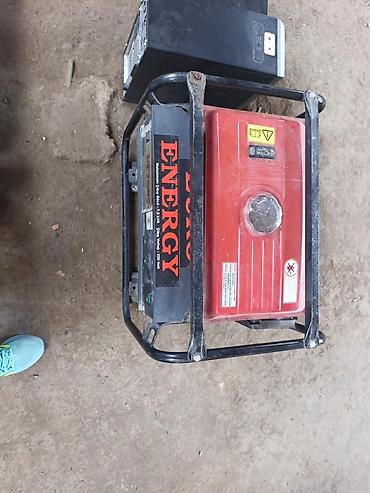 benzin generator: Euro Energy generator 7kva.Ela veziyyetdedi.Real aliciya endirim — 5
