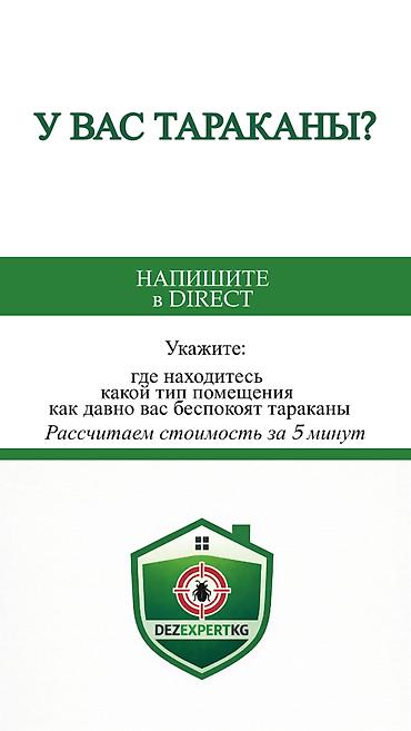 эко спрей: Дезинфекция, дезинсекция, | Блохи, Тараканы, Клопы, | Дома, Кафе, магазины, Квартиры — 7