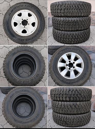 offroad диски: Колеса в сборе 265 / 70 / R 17, Всесезонная, Б/у, Комплект, Внедорожные (АТ/МТ), отверстий - 10 — 1