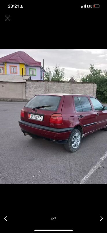 Volkswagen: Volkswagen Golf: 1992 г., 1.8 л, Механика, Бензин, Хэтчбэк