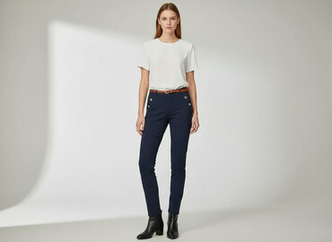 tesco spodnie damskie f f: Freesia, Spodnie damskie, rozmiar S