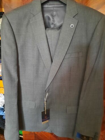 одежда в рассрочку: Костюм 6XL (EU 52), цвет - Серый
