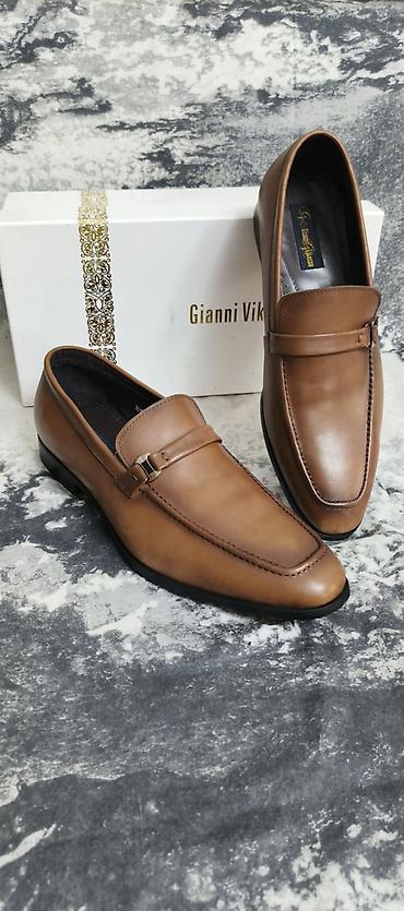 Ayaqqabılar: Кожаные туфли Итальянского бренда Gianni Vikenzo. Размер 44 — 1