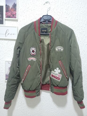 s oliver: Jacket S (EU 36), color - Khaki
