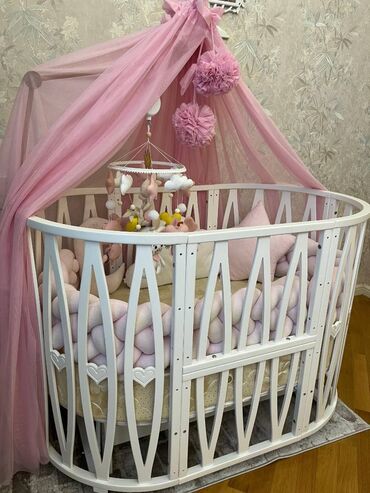 Qız üçün, İşlənmiş, Yumru, Beşik, Dəst ilə, Matras ilə, Yellənmə mexanizm ilə