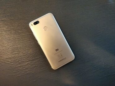 Xiaomi: Xiaomi Mi A1, 64 GB, rəng - Gümüşü, 
 Düyməli, Barmaq izi, Face ID