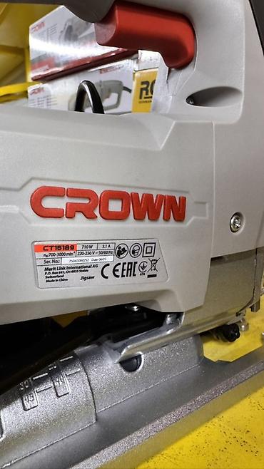 графировка: Электролобзик CROWN CT15189 - Мощность: 710 Вт - Напряжение: 220–230 — 6