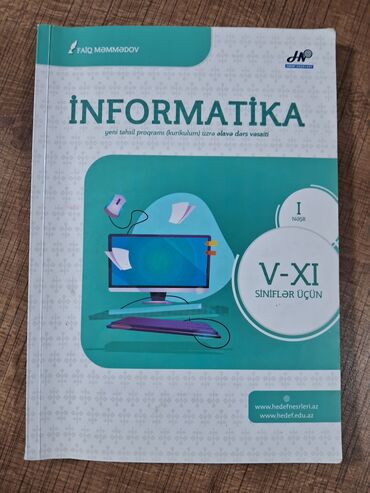 8 ci sinif rus dili kitabi: Hədəf informatika 5-11 ci sinif qayda kitabı.
yenidir