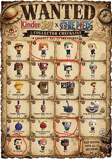 Куплю фигурку - Коллекционная серия Kinder Joy x One Piece