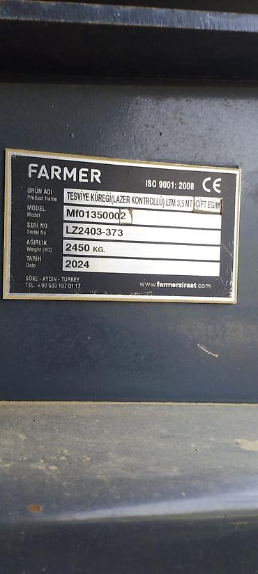 Salam alisisi 2025 krder ve.ya naxd satilir FARMER Tesviye Kürəyi