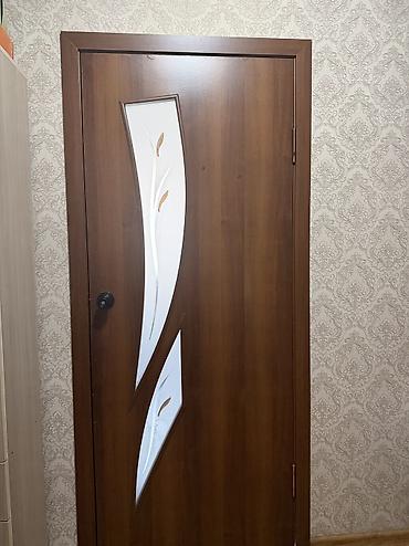 стёк: Межкомнатная дверь, Б/у, Со стеклом, Одностворчатая, Деревянная, Распашная, цвет - Коричневый — 4