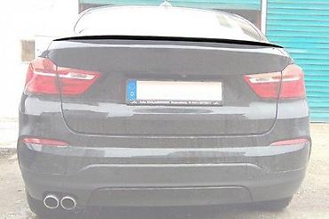 Spojleri: M SPOJLER LIP ZA GEPEK BMW X4 F26 (8) M PERFORMANCE | M Look M — 1
