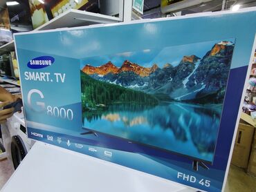 телевизор 50 led samsung: У НАС САМЫЙ НИЗКИЙ ЦЕНА . Акция . Samsung 45 Дюм диагональ 1 м 10 см