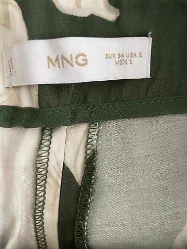 asbaz geyimi: Şalvar, Mango, XS, rəng - Yaşıl — 6